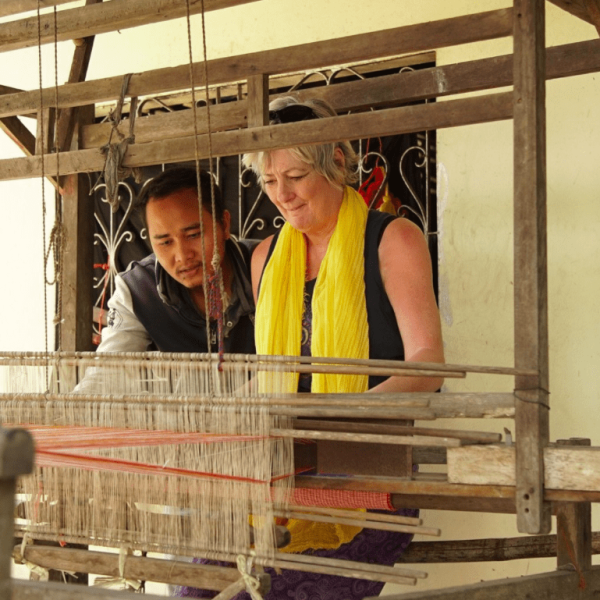 Using a loom